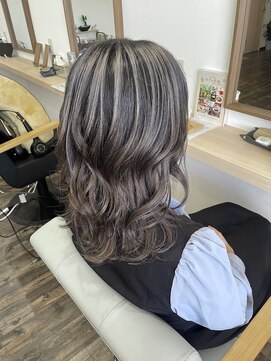 トーチ(torch) ハイライトデザイン　シルバー×グレージュ