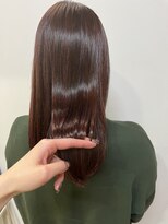 バロン(baron.)&nbsp;艶髪になれるワンレンワインレッド