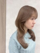 キング(K!ng)&nbsp;縮毛矯正髪質改善ハイライトレイヤーカット楠葉美容室エクステ