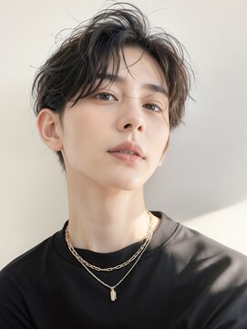 カーム(calm) ダークアッシュ/ニュアンスパーマ/韓国マッシュ/スペインカール