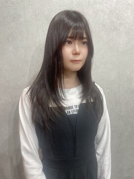 エイム(AiM) レイヤーカット×グレージュ