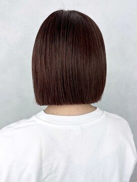 アルバム 池袋(ALBUM) ミディアムおくれ毛韓国ヘア前髪カット美髪_ba552451