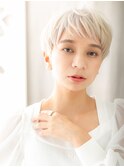メンズライクホワイトブロンド艶感ハイトーンY戸田公園20代30代