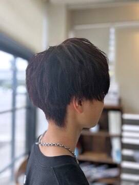 ザ カラー ラボ(THE COLOR LABO) メンズ 刈り上げマッシュ ボルドールビー