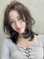 ロロ(ro-ro) ミディアムレイヤー×オリーブグレージュ