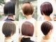 アンジュール 荒田店(UNJOUR.)の写真/ショートとハイライトの相性抜群♪家でも扱いやすいヘアを提案＊[荒田]