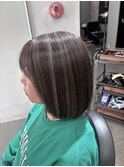 ハイライト、フェイスフレーミングカラー