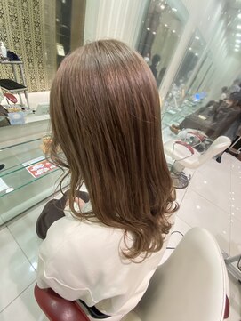 アース 金山店(HAIR&MAKE EARTH) ミルクティーカラー