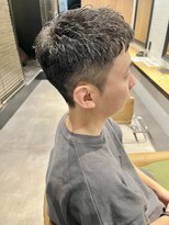 ソウス(SOURCE)&nbsp;ショートパーマ　植木涼太