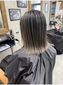 バレイヤージュ、ハイライト、レイヤーロング、キッズカット