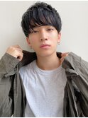 メンズパーマ、ビジネスマン、スタイリング簡単ヘア☆