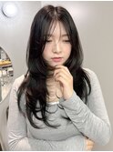 ブリーチなしダブルカラー　Riko ダークグレージュ