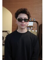 エディ(Edy)&nbsp;メンズスパイキーショート刈り上げジェットモヒカン眉毛カット