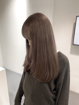 レフ(LEF) ミルクティーベージュ/ダブルカラー/ケアブリーチ/卒業カラー