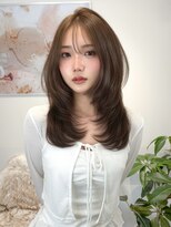 オニキス(ONYX) H172韓国ヘアトレンドブリーチカラーダブルカラーミルクティー