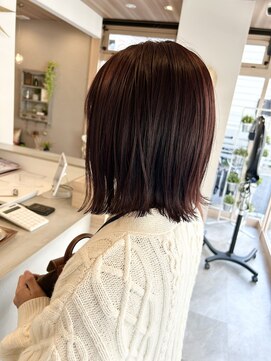 シムヘアクリエーション (s.i.m hair creation) ピンクブラウン