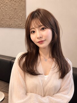 ベル 新宿(Belle) 大人ヘア ベージュカラー レイヤー 透明感カラー