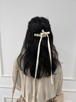 ニューヨークニューヨーク 松井山手店(NYNY) ハーフアップアレンジ