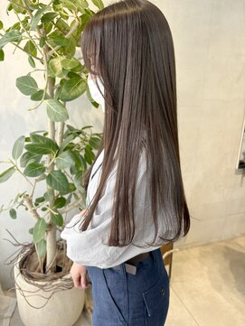 ミント(mint) ☆オリーブグレージュ☆オリーブベージュ☆レイヤーカット☆