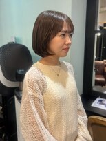 アンヘアー 元町三宮(UNHAIR)&nbsp;透明感カラーボブカット♪♪