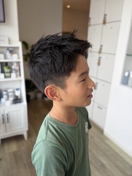 ルシードスタイル　ムースユイット(LUCIDO STYLE mousse8) 【小学生カット】キッズカット