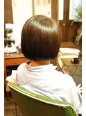 ツヤのあるボブでも 《ヘアドクターDB》