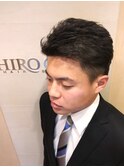 7:3ツーブロック
