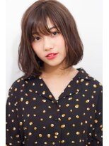 マリアバイアフロート(Maria by AFLOAT) 【添田】切りっぱなしボブワンレン似合わせカットボルドー