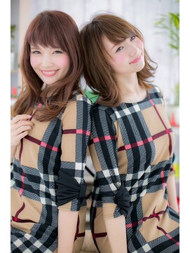 ミック ヘアアンドビューティー 大山店(miq  Hair&Beauty) 乙女ココロくすぐる◎双子コーデstyle a