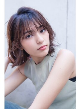 オースティン 錦糸町(AUSTIN) 『AUSTIN』ダブルバング小顔ブランジュ×グラデーションカラー