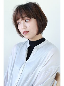 エクリボンヌ(equri bonne) やわらかショートボブ