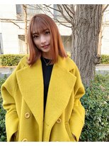 サロンドミルク 溝の口店(salon de MiLK) 20代30代40代/大人可愛いオレンジベージュ!