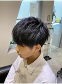 王道刈り上げマッシュ☆