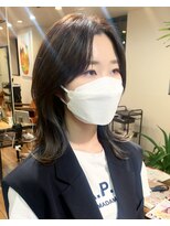 ノラキチジョウジ(NORA KICHIJOJI)&nbsp;#レイヤーカット#韓国ヘア#くびれヘア#ウルフカット