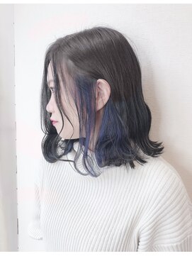 リュドール 名駅(Rue D'or) オンオフ自在!チラ見えインナーボブ☆