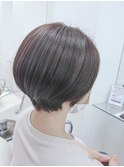 モノグレージュ ショート