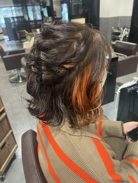 ネオリーブ シュシュ 神保町店(Neolive susu) ハーフアップ