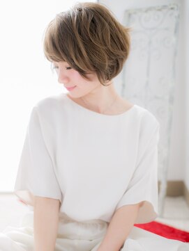 ドクターズサロン LAB 小山店 斜めバング★ラフな前下がり大人マッシュボブf小山20代30代40代