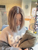 ラフ(LAFF)&nbsp;#黒髪#ボブルフ#ネビージュ#小顔#ワンレン