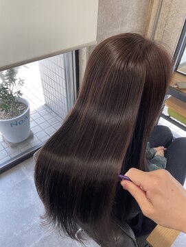 ノア 奈良駅前店(NoA) ショコラブラウン　艶髪髪質改善uptogloss