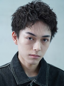 フィフス 原宿(fifth) スパイキーショートパーマツイストスパイラルパーマビジネスヘア