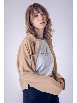 スノードロップ 高円寺店(Snowdrop) 前髪/マチルダボブ/ピンクベージュ/インナーグレージュ/高円寺