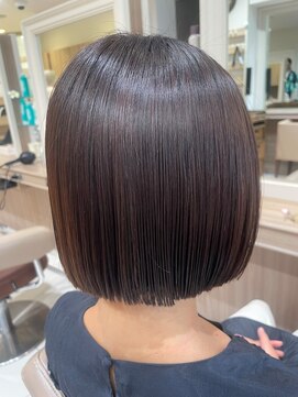 アッシュ 元住吉店(Ash) 大人のボブ×縮毛矯正