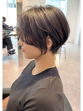 アンド ストーリーズ(&STORIES) 前下がりショート/前髪/絶壁解消/小顔効果/30代/40代【橋本】