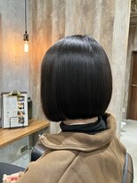 カフェアンドヘアサロン リバーブ(cafe&hair salon re:verb)&nbsp;コンパクトなミニボブ！