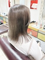 ネオリーブ チッタ 阿佐ヶ谷店(Neolive citta)&nbsp;寒色カラー×切りっぱなしミディアム