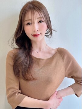 ロンド アンブル 四条烏丸(Lond ambre) レイヤーカット/くびれヘア/ワンホン/韓国ヘア/デザインカラー