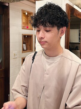 ラレイ ハラジュク(Lalei harajuku) プードルパーマ/メンズカット/メンズパーマ/スパイラルパーマ