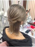 ガーリースタイル/心斎橋/ヘアメ/セットサロン