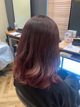 アルター(aL ter) ピンクラベンダー［アンブレラカラー/こなれミディ/イメチェン］